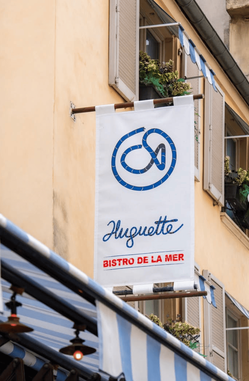 Huguette Bistrot de la Mer Paris - Nora's favorite seafood restaurant near Saint-Germain-des-Prés recommended by guide